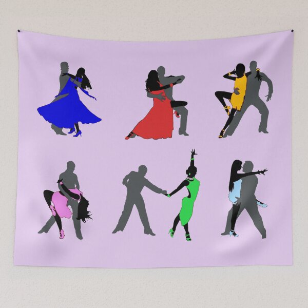 Item preview, Ballroom Dancing Couples,  designed and sold by doniainart.