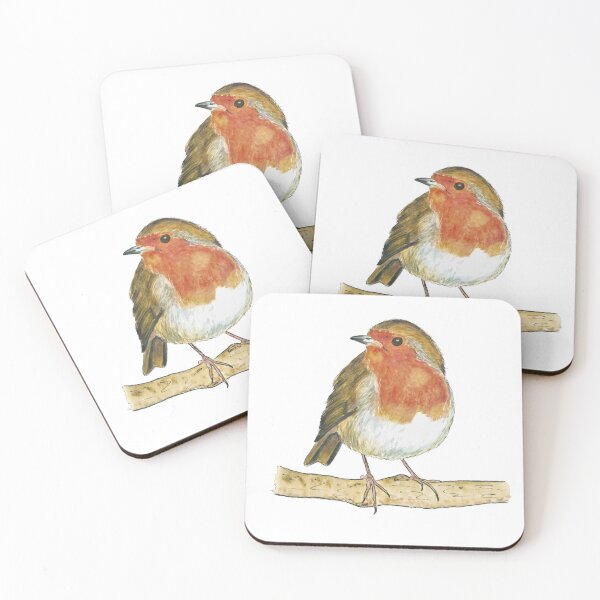 Item preview, Robin (watercolour) designed and sold by Sarah Addy.