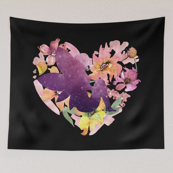 Item preview, Flower spirits in the forest - vintage flowers designed and sold by Rubi16.