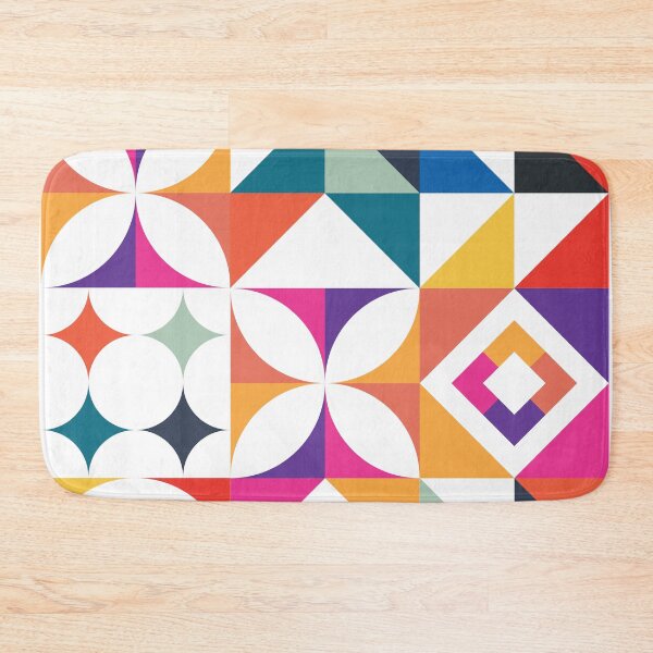 Item preview, Bauhaus Geometric Pattern 2 designed and sold by Getspampered.