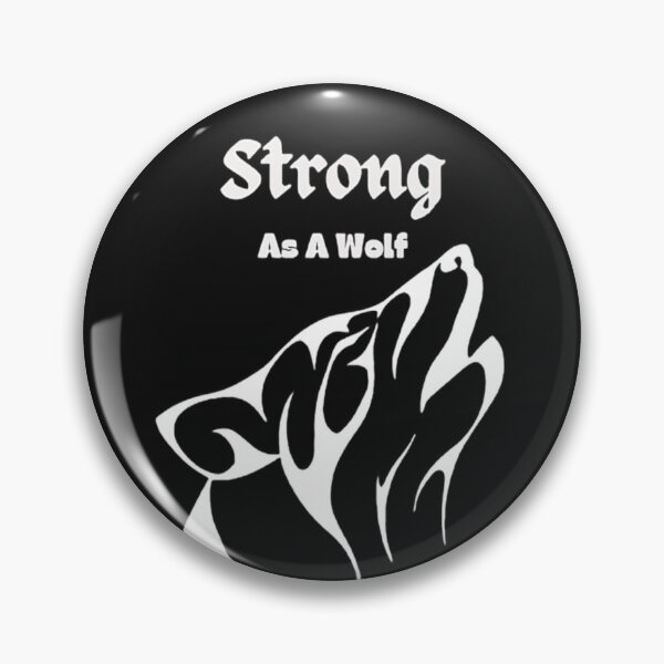Item preview,  Be Strong As A Wolf  designed and sold by MckinleyArt.