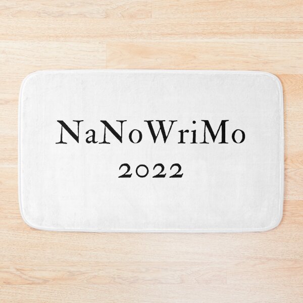 Item preview, NaNoWriMo 2022 - Black Text designed and sold by TheKnightWriter.