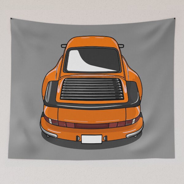 Item preview, Orange Classic 911 Turbo designed and sold by HSDESIGNS  SHOP.