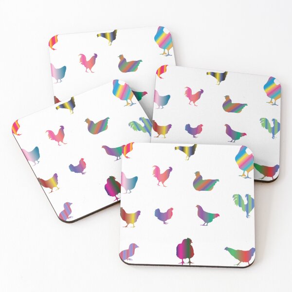 Item preview, Chicken Sticker Sheet designed and sold by Lezbo1986.
