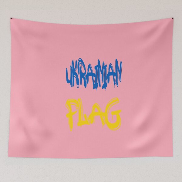 Item preview, Ukrainian flag designed and sold by NewTopDesign.