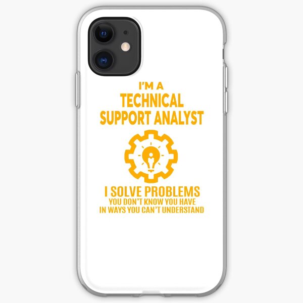 TECHNICAL SUPPORT ANALYST - NICE DESIGN 2017 iPhone Soft Case