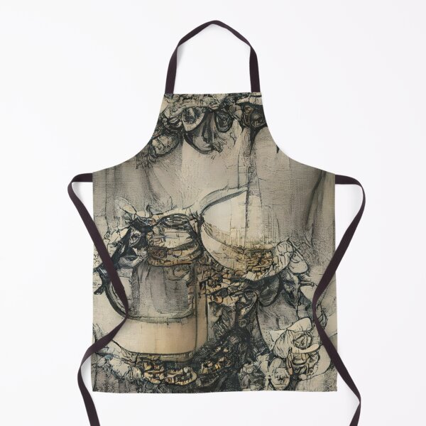 Item preview, Victorian Teatime Ink Drawing III designed and sold by ~.