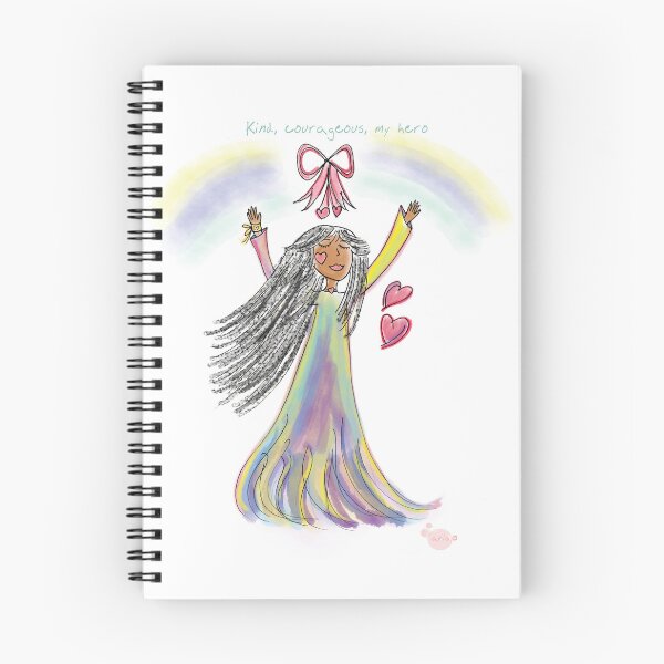 Item preview, Kind Courageous...my Hero...Proceeds to Breast Cancer designed and sold by AriaPinkBubble.