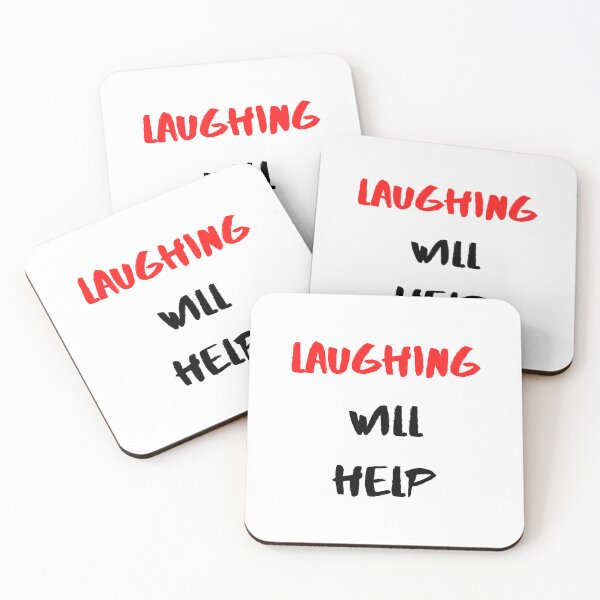Item preview, Positive Quote Laughing Will Help designed and sold by Salman Hino.