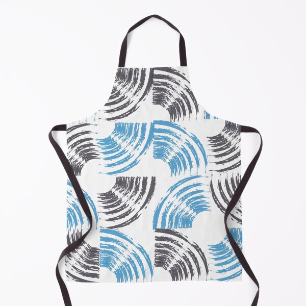 Item preview, Modern, cool, trendy blue abstract brush strokes designed and sold by theendup.