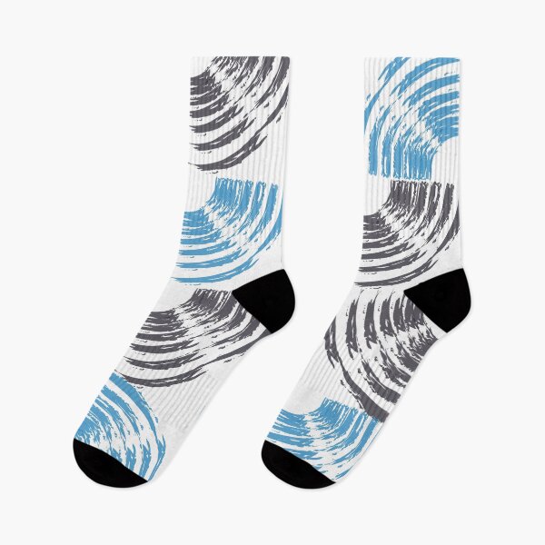 Item preview, Modern, cool, trendy blue abstract brush strokes  designed and sold by theendup.