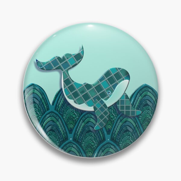 Item preview, MOSAIC OCEAN WHALE 434. designed and sold by sana90.