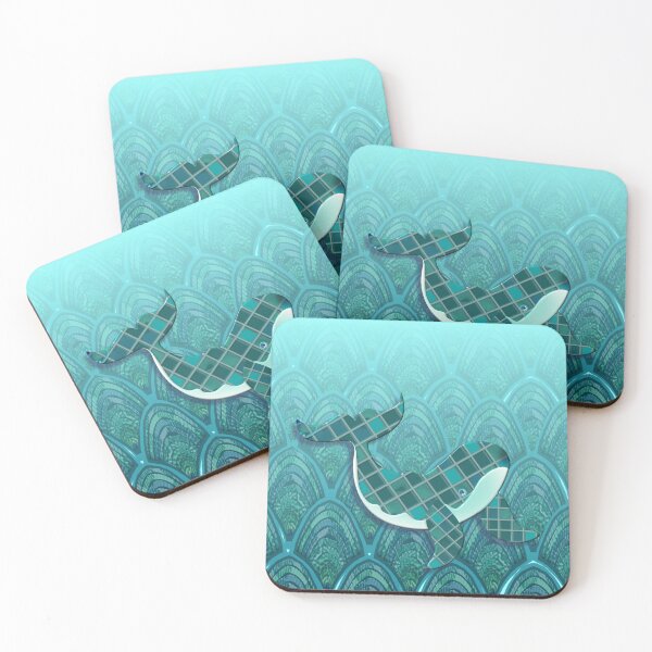 Item preview, MOSAIC OCEAN WHALE 434. designed and sold by sana90.