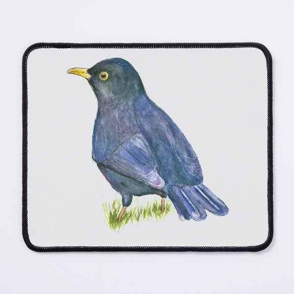 Item preview, Blackbird (watercolour) designed and sold by Sarah Addy.