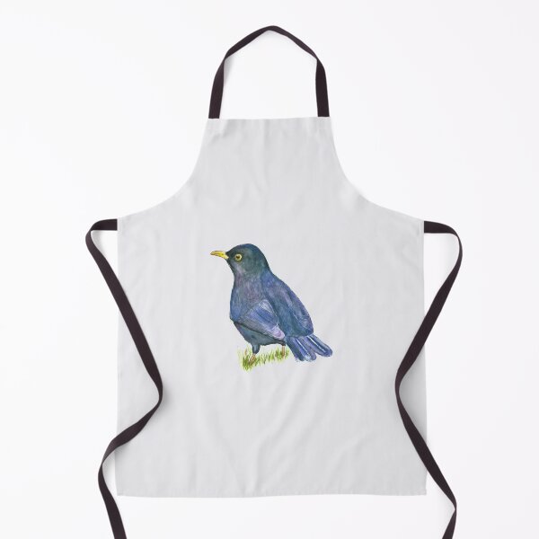 Item preview, Blackbird (watercolour) designed and sold by Sarah Addy.