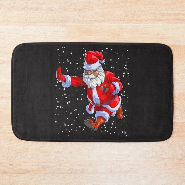 Item preview, Black African American Santa Claus Football Afro Christmas  designed and sold by schromtlmaascha.