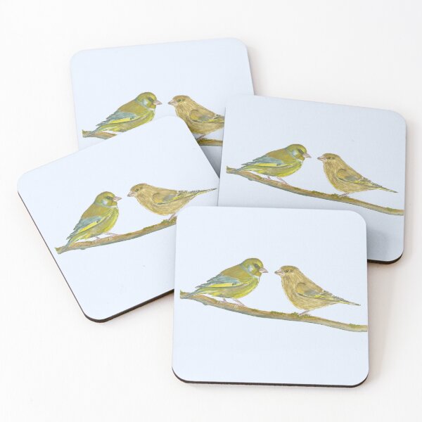 Item preview, Mr and Mrs Greenfinch designed and sold by Sarah Addy.