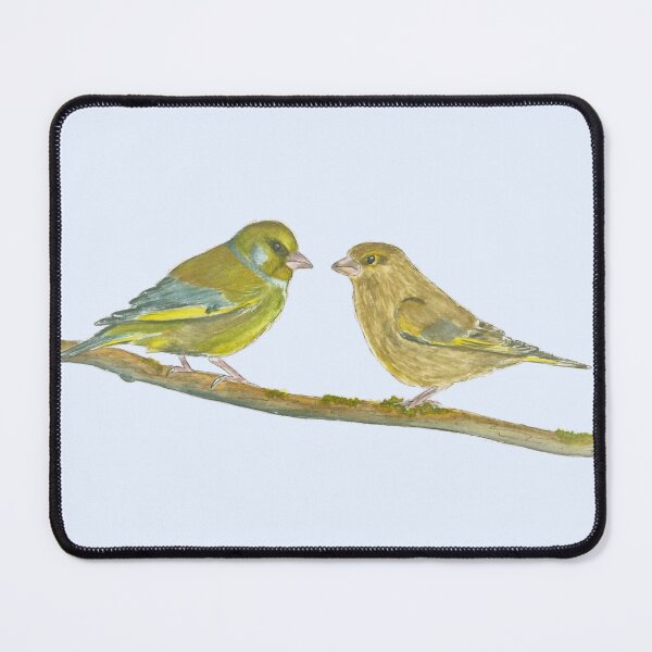 Item preview, Mr and Mrs Greenfinch designed and sold by Sarah Addy.