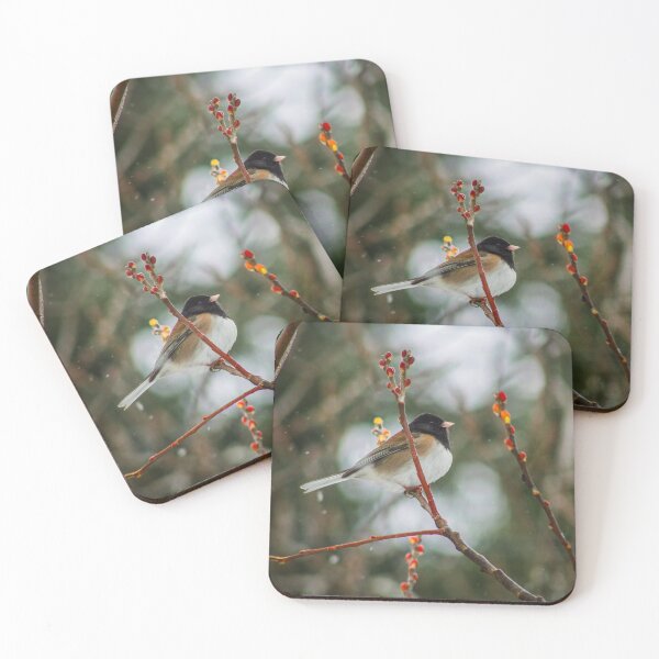 Item preview, Dark Eyed Junco in the Snow designed and sold by ShleeSnaps.