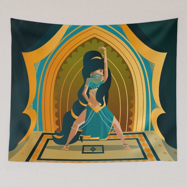 Item preview, arabian belly dance dancer girl designed and sold by matintheworld ( delcarmat ).