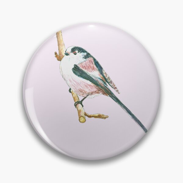 Item preview, Long tailed tit (watercolour) designed and sold by Sarah Addy.