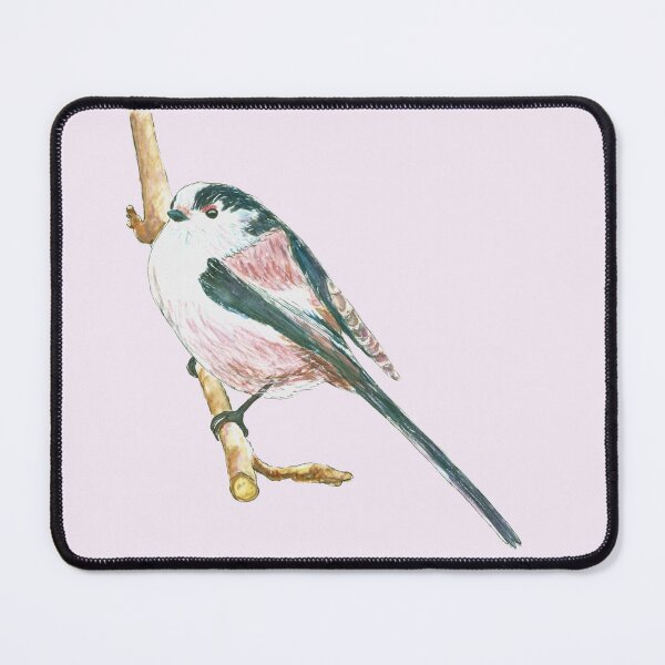 Item preview, Long tailed tit (watercolour) designed and sold by Sarah Addy.