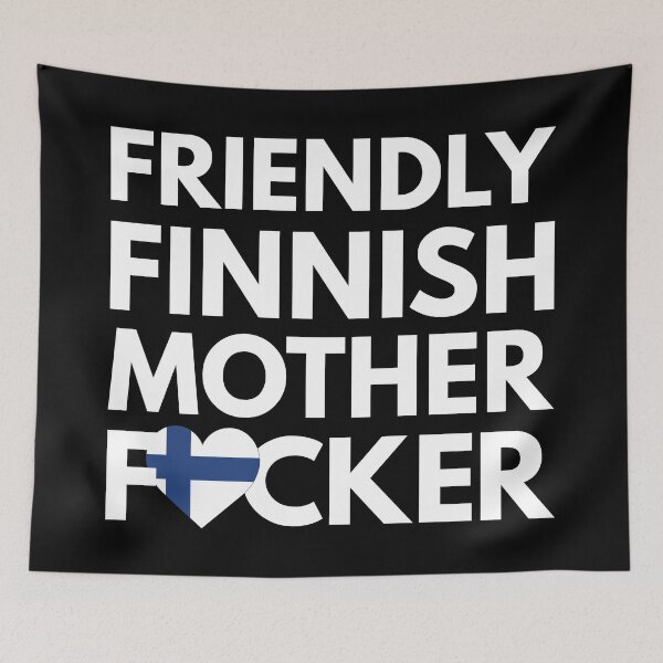 Item preview, Friendly Finnish MF Mother Focker Finland designed and sold by HelloFromAja.