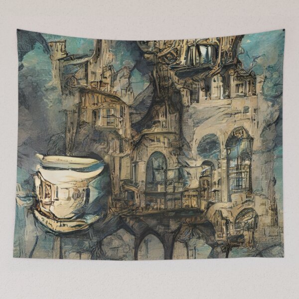 Item preview, Victorian Teatime Ink Drawing IV designed and sold by ~.