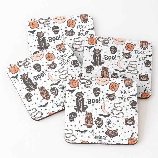 Item preview, Retro Halloween Doodles designed and sold by Everythingafter.