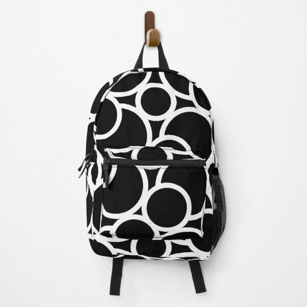 Item preview, Circle Pattern in white and black designed and sold by BelleundBeau.