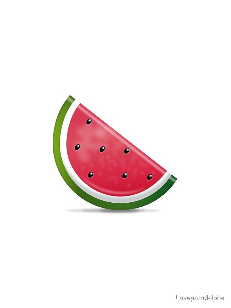 "Watermelon Emoji" iPhone Case & Cover by Lovepatrolalpha Redbubble