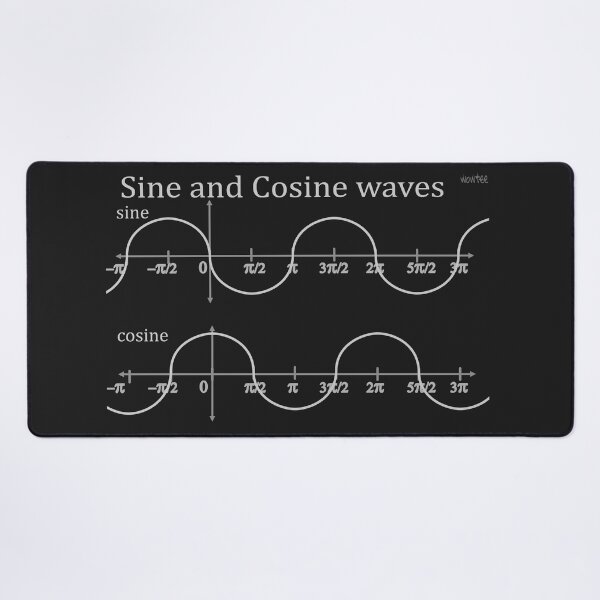 Item preview, Sine and Cosine waves designed and sold by wowitsmytshirt.