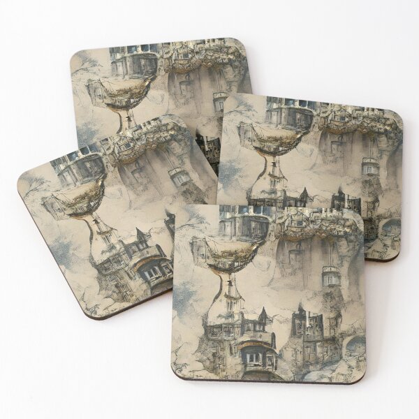 Item preview, Victorian Teatime Ink Drawing V designed and sold by ~.