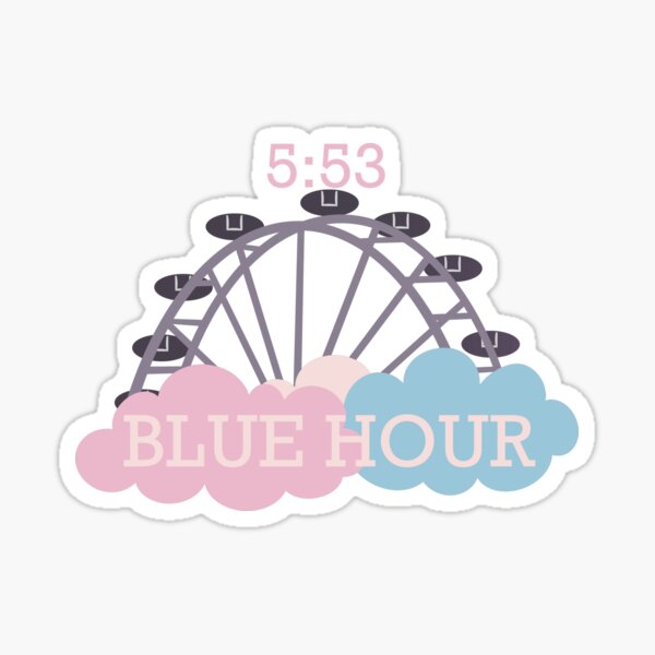 Pegatinas: Blue Hour  Cute stickers, Kawaii stickers, Pop stickers