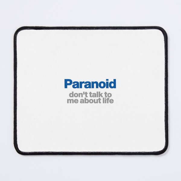 Item preview, Paranoid designed and sold by Warped Woof.