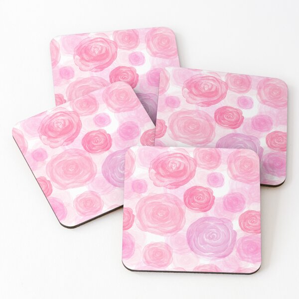 Item preview, Pink Flowers Pattern designed and sold by ABGdesigns.
