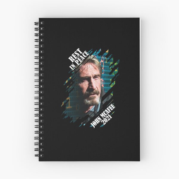 Item preview, John Mcafee RIP 1945 2021 Graphic , Mcafee Never Forget , John Mcafee 2021 Tee designed and sold by christinestdegt.