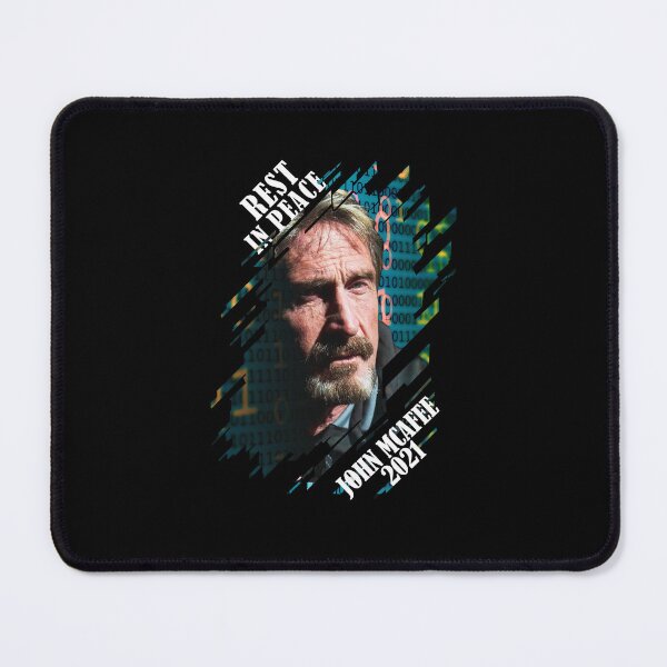 Item preview, John Mcafee RIP 1945 2021 Graphic , Mcafee Never Forget , John Mcafee 2021 Tee designed and sold by christinestdegt.
