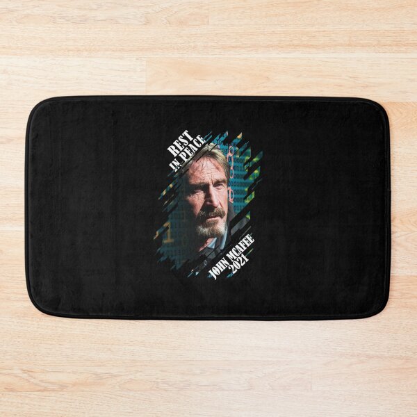 Item preview, John Mcafee RIP 1945 2021 Graphic , Mcafee Never Forget , John Mcafee 2021 Tee designed and sold by christinestdegt.
