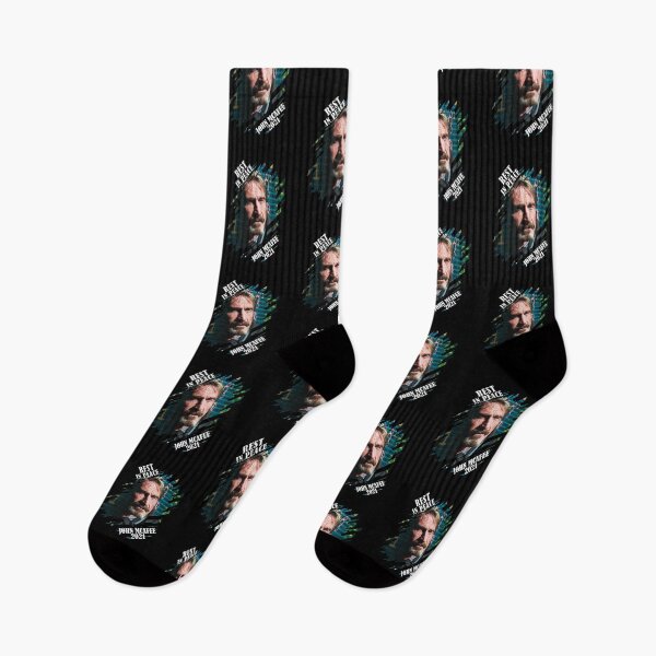 Item preview, John Mcafee RIP 1945 2021 Graphic , Mcafee Never Forget , John Mcafee 2021 Tee designed and sold by christinestdegt.