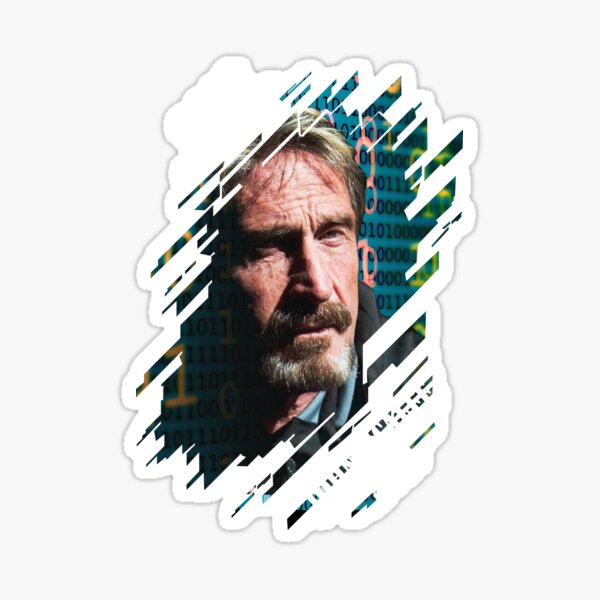 Item preview, John Mcafee RIP 1945 2021 Graphic , Mcafee Never Forget , John Mcafee 2021 Tee designed and sold by christinestdegt.