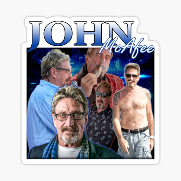 Item preview, John Mcafee RIP Legends Never Die , Mcafee Classic Tee For Men, John Mcafee 1945 2021  designed and sold by christinestdegt.