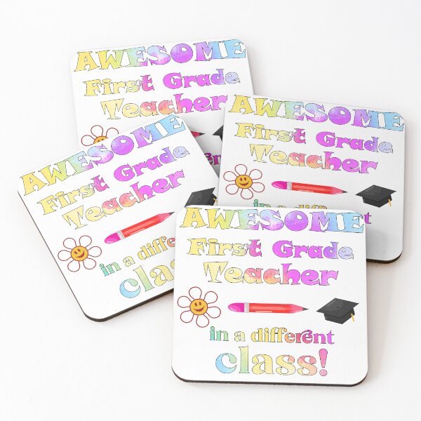 Item preview, AWESOME First Grade Teacher – in a different class! designed and sold by captainpeter.
