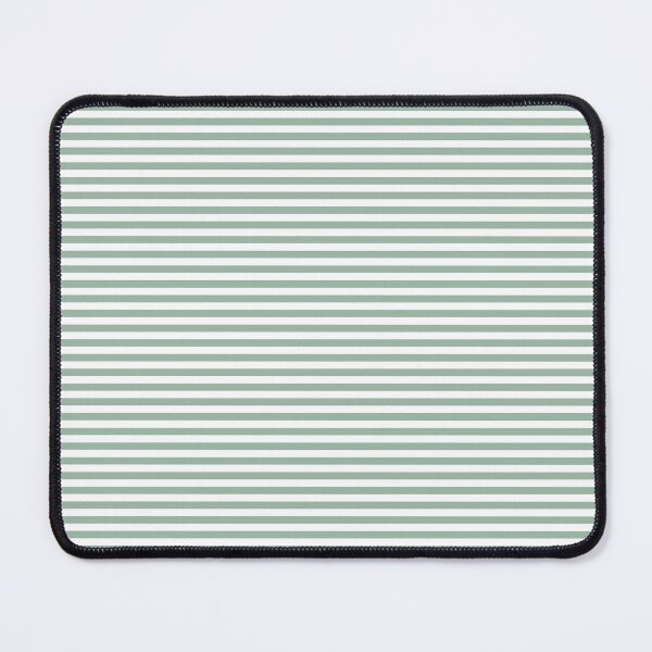 Item preview, Tiny MUTED GREEN and WHITE Horizontal PIN STRIPES designed and sold by RachelMacht.