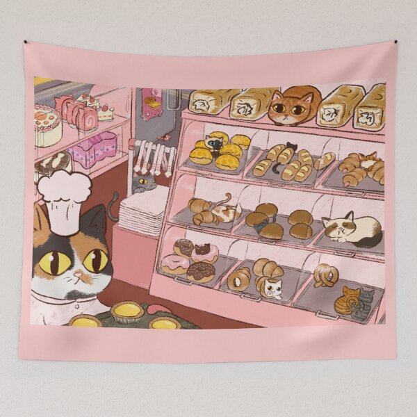 Item preview, Cat Bakery designed and sold by gingerbreadc.