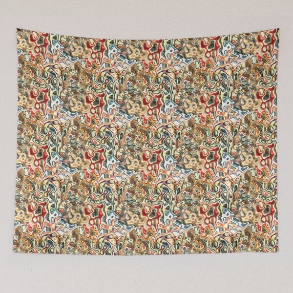 Item preview, Colourful Abstract Art Pattern designed and sold by ABGdesigns.