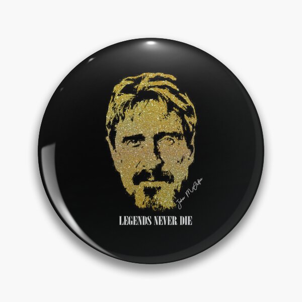 Item preview, Legends Never Die John Mcafee Portrai, McAfee Thank You For The Memories , Mens Tee John McAfee designed and sold by christinestdegt.
