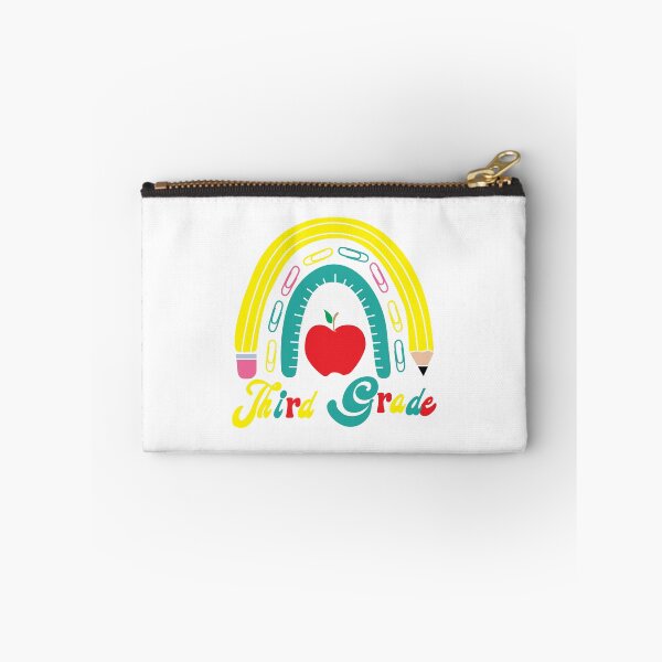 Item preview, third grade School Rainbow Retro, Back to School, First day in School designed and sold by BlueDiamond-19.