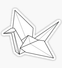 Paper Crane Sticker