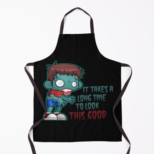 Item preview, It Takes A Long Time To Look This Good - Funny Zombie designed and sold by purplevamp.